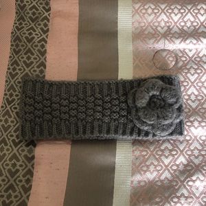 Charlotte Russe grey knit headband hair accessory